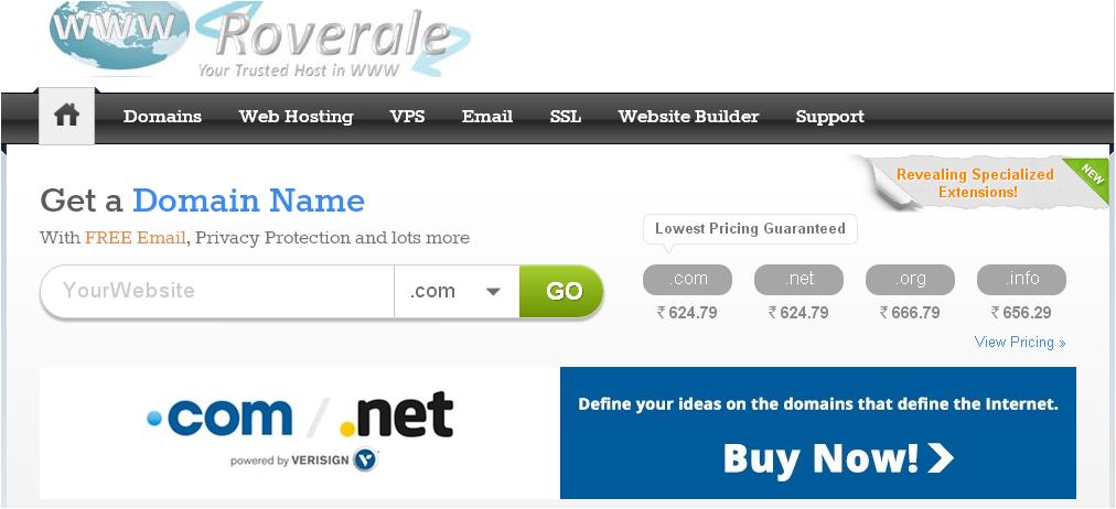 Domain registration - Web hosting: domain name, website, web hosting, site builder