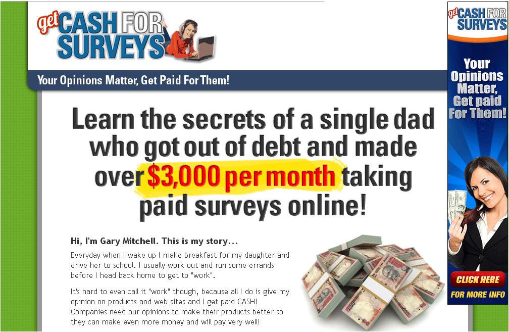 surveys make money