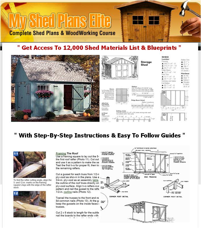 woodworking sheds